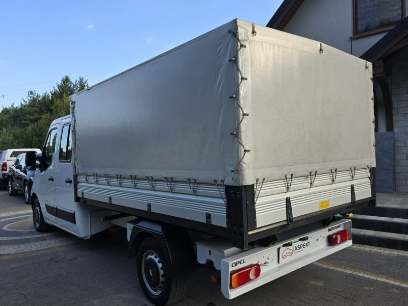 Opel Movano Doka / Brygadówka / Wywrotka / Serwisowany w ASO