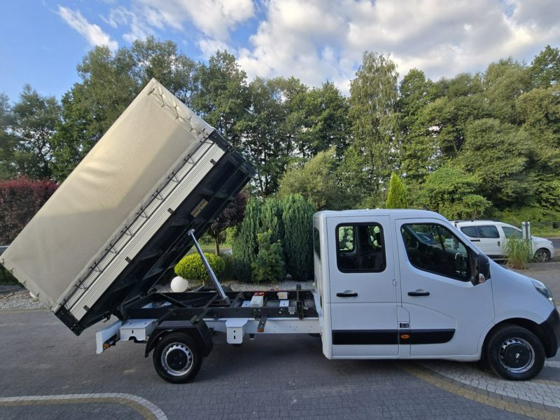 Opel Movano Doka / Brygadówka / Wywrotka / Serwisowany w ASO