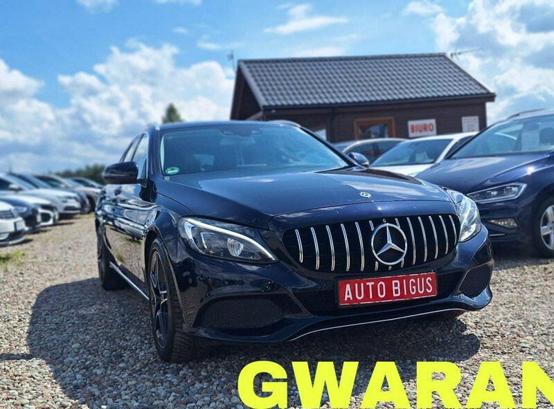Mercedes C 200 1 rej 2018 super stan HUD W205 (2014-2021)