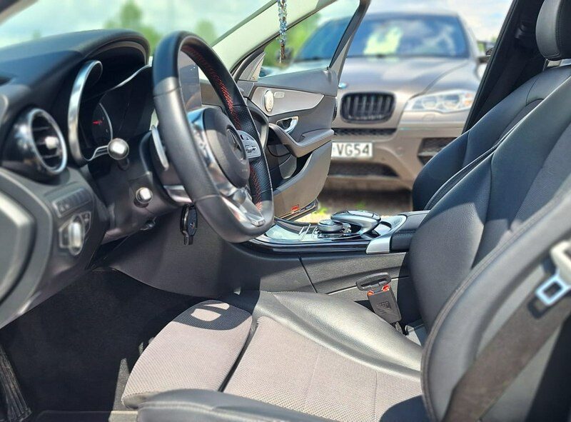 Mercedes C 200 1 rej 2018 super stan HUD W205 (2014-2021)