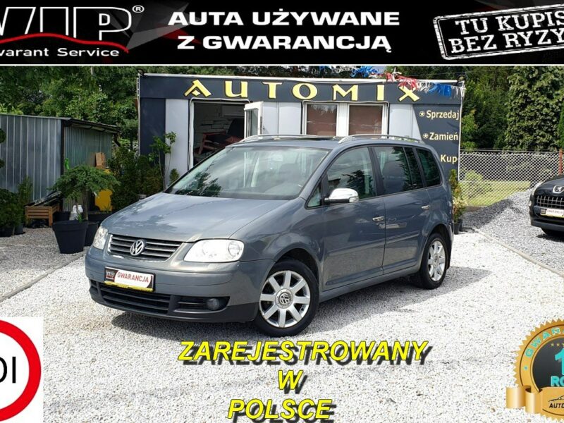 Volkswagen Touran -SPRZEDANY- AUTOMAT DSG! 2,0TDI! Super utrzymany, Możliwa ZAMIANA I (2003-2010)