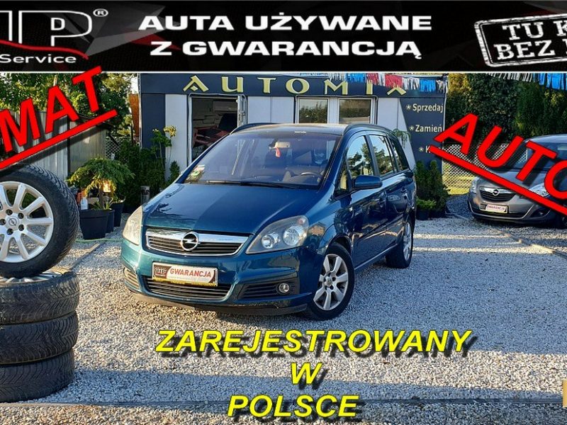 Opel Zafira AUTOMAT 7-mio osobowy,1,9 CDTI 120 KM! ,Zamiana Automi-x.pl B (2005-2011)