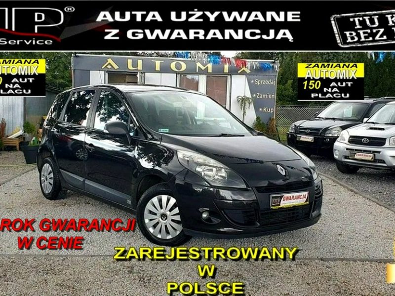 Renault Scenic 1 ROK GWARANCJI W CENIE!! Navi ,Manual 6biegów ,Możliwa Zamiana III (2009-2016)