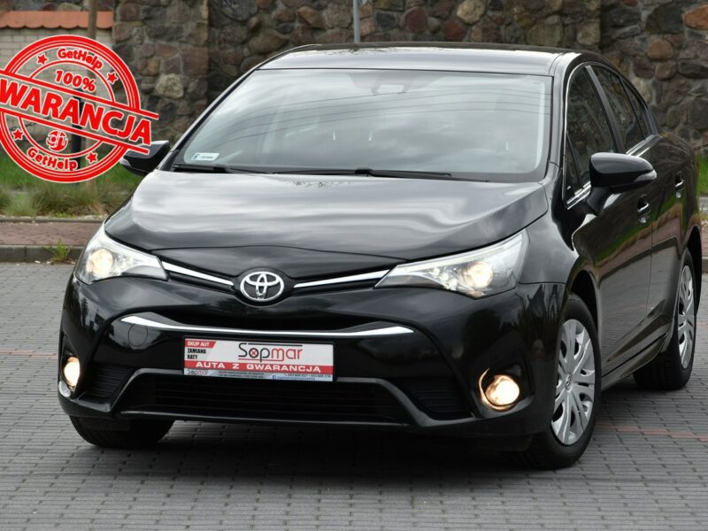 Toyota Avensis 1.6 132KM 2015r. lift SALON climatronic czujniki 138tkm Polecam III (2009-)