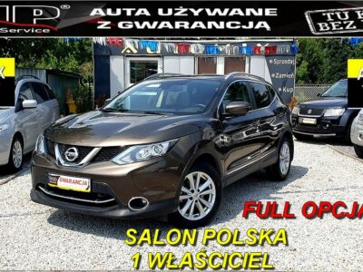 Nissan Qashqai -SPRZEDANY-1 WŁ.Salon PL! 1,6 B.150KM!Tekna! FULL! GWARANCJA/ Zamiana II (2013-2021)