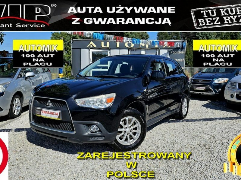 Mitsubishi ASX 1,6 Benz ,Nowe opony, Konserwacja , GWARANCJA w Cenie/ Możliwa Zamiana