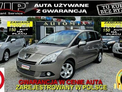 Peugeot 5008 Navi * Panorama / Head Up . 120 KM - 1.6 benz * GWARANCJA/.3SZT I (2009-2017)