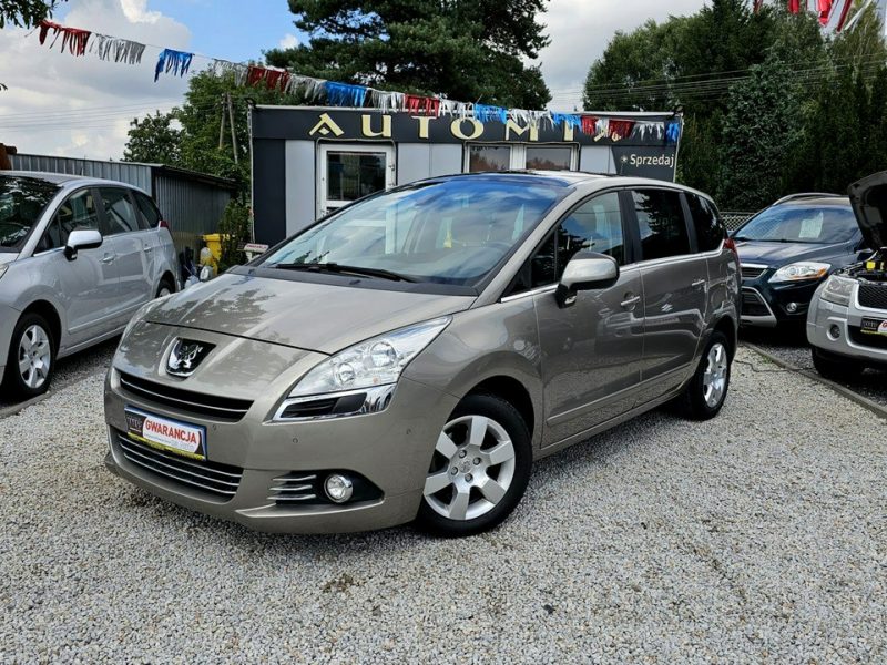 Peugeot 5008 Navi * Panorama / Head Up . 120 KM - 1.6 benz * GWARANCJA/.3SZT I (2009-2017)