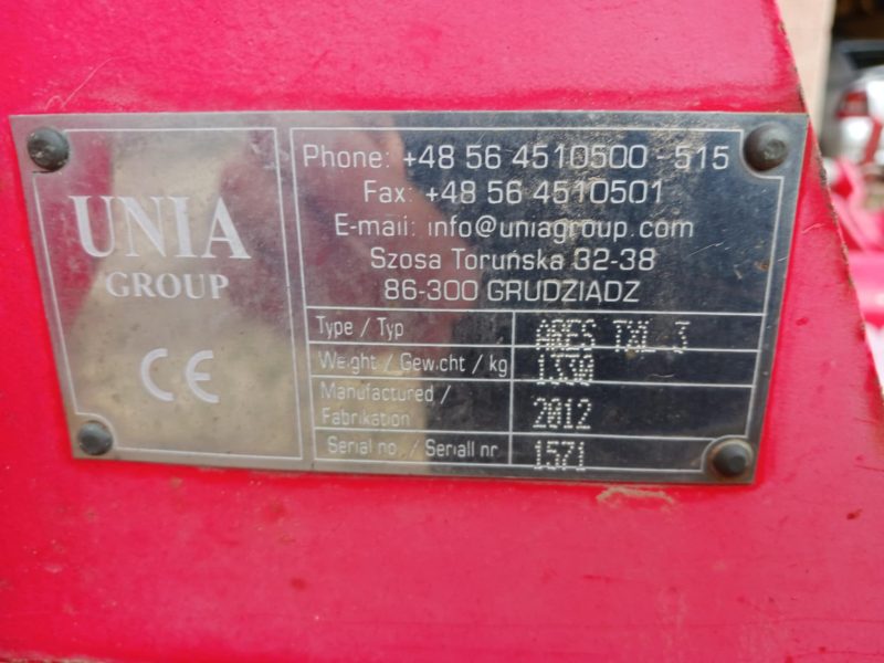 Brona talerzowa Unia Ares TXL 3m