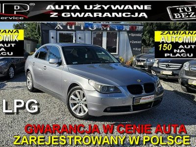 BMW 520 SERWISOWANY! 2,2 benz LPG ,Alu,Xenony,Manual 6 ZAMIANA Automi-x.pl E60 (2003-2010)