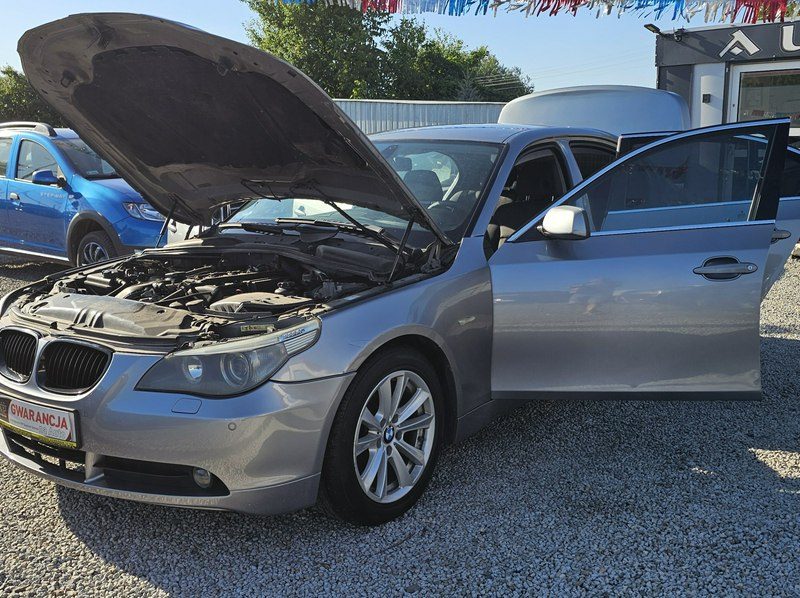 BMW 520 SERWISOWANY! 2,2 benz LPG ,Alu,Xenony,Manual 6 ZAMIANA Automi-x.pl E60 (2003-2010)