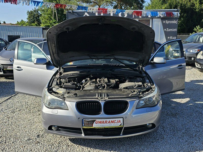 BMW 520 SERWISOWANY! 2,2 benz LPG ,Alu,Xenony,Manual 6 ZAMIANA Automi-x.pl E60 (2003-2010)