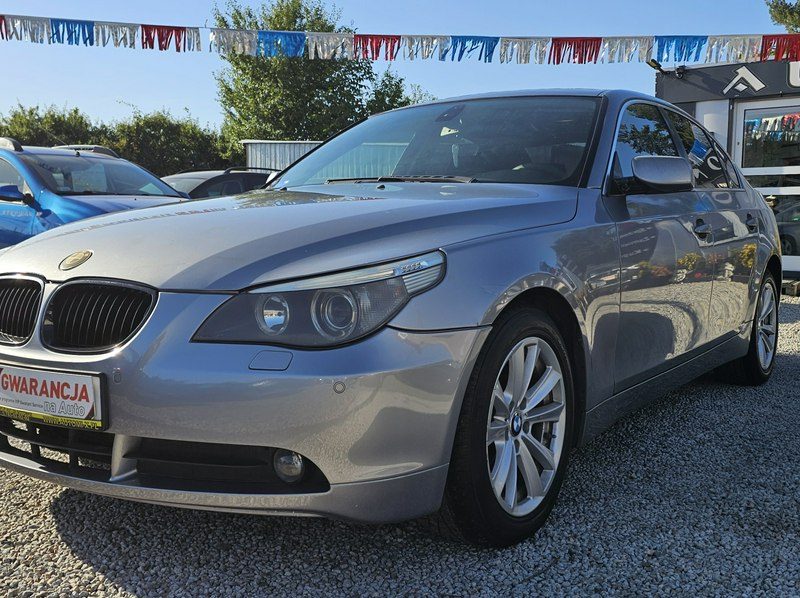 BMW 520 SERWISOWANY! 2,2 benz LPG ,Alu,Xenony,Manual 6 ZAMIANA Automi-x.pl E60 (2003-2010)