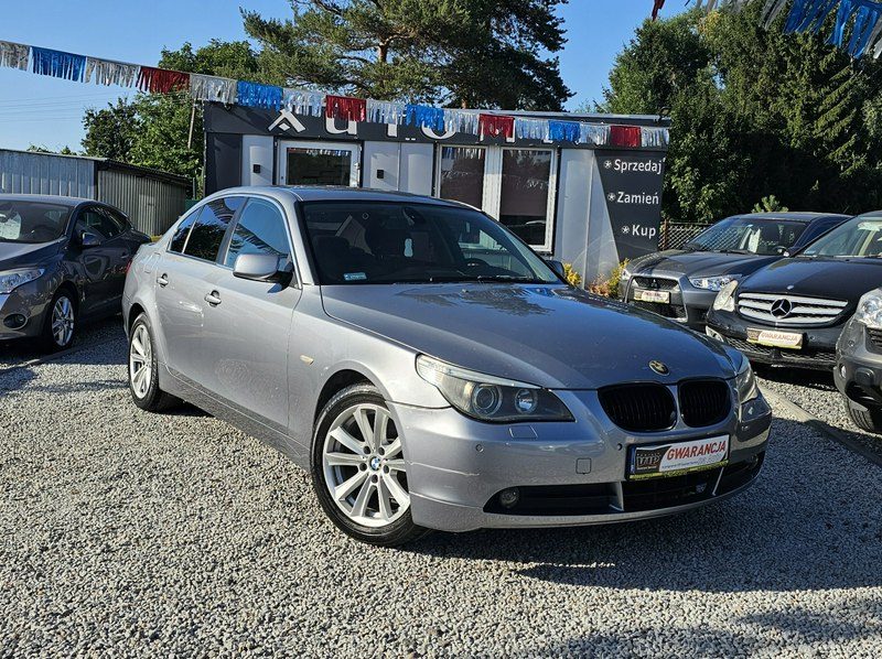 BMW 520 SERWISOWANY! 2,2 benz LPG ,Alu,Xenony,Manual 6 ZAMIANA Automi-x.pl E60 (2003-2010)