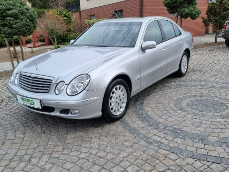 Mercedes E 200 (Nr. 104) E Klasa E200 Kompressor W211, 163 KM, alu felgi, 2003 rok W211 (2002-2009)