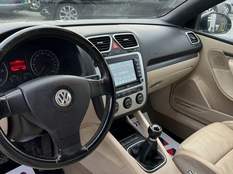 Volkswagen Eos Volkswagen Eos 2.0 TDI 2 KPL KÓŁ / Jasny Środek Gwarancja w cenie !