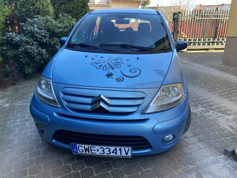 Citroen C3 Exclusive, benzyna mocna, klimatronik, składane lusterka, isofix, I (2002-2009)