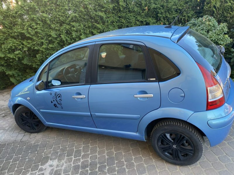 Citroen C3 Exclusive, benzyna mocna, klimatronik, składane lusterka, isofix, I (2002-2009)