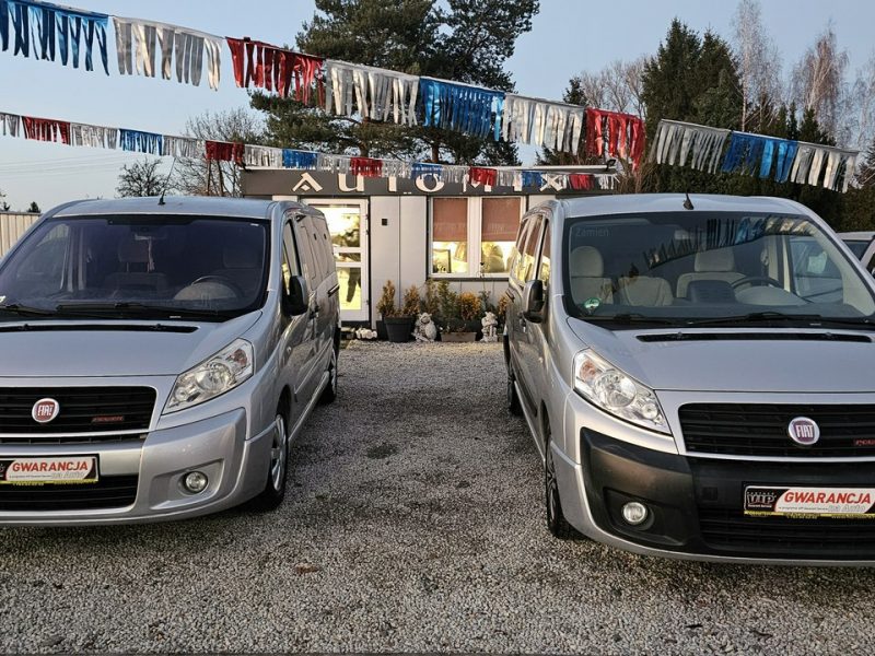 Fiat Scudo -SPRZEDANY- LONG!! 2,0HDI 140KM ,2xdrzwi,Panorama,!8Os GWARANCJA II (2007-)
