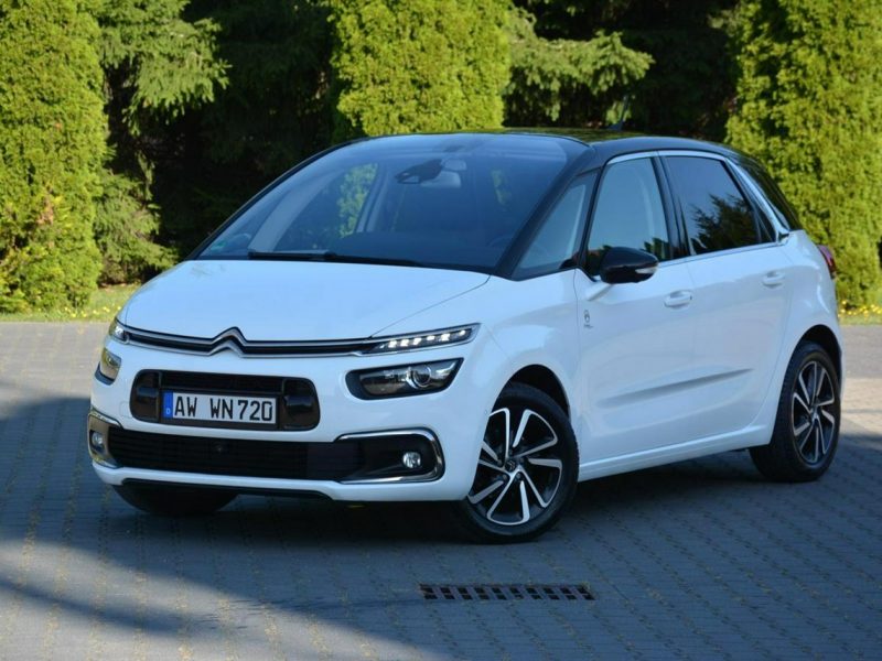 Citroen C4 SpaceTourer Shine Full Led Pure Vision Kamera 360 Navi Martwe pole Asysten pasa