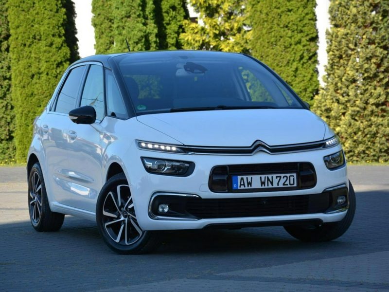 Citroen C4 SpaceTourer Shine Full Led Pure Vision Kamera 360 Navi Martwe pole Asysten pasa