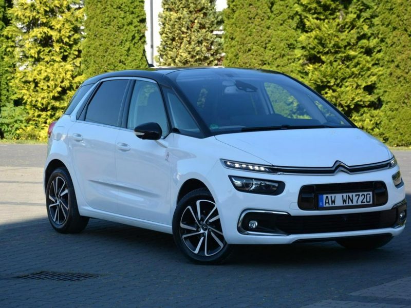 Citroen C4 SpaceTourer Shine Full Led Pure Vision Kamera 360 Navi Martwe pole Asysten pasa
