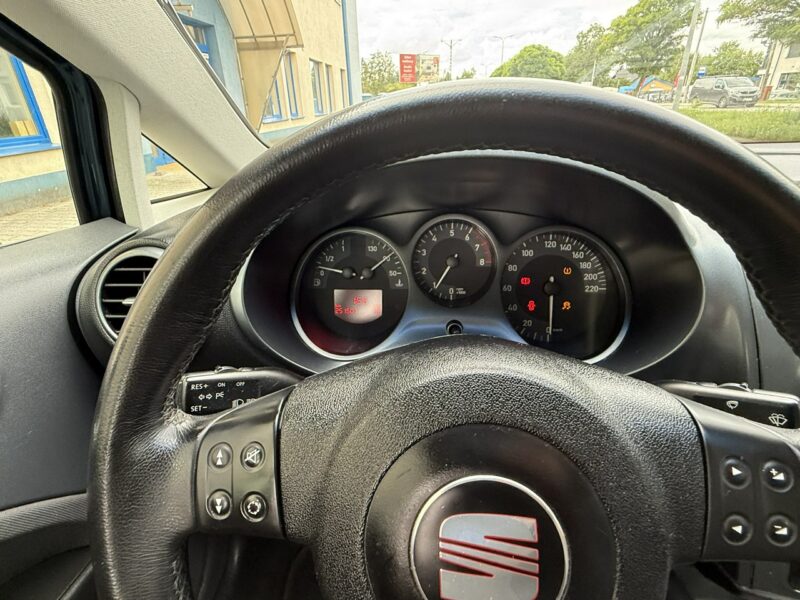 Seat Leon Seat Leon 1.6MPi 102KM Climatronic 2007r Serwisowany Alufelgi Opłacony II (2005-2012)