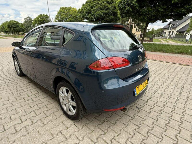 Seat Leon Seat Leon 1.6MPi 102KM Climatronic 2007r Serwisowany Alufelgi Opłacony II (2005-2012)