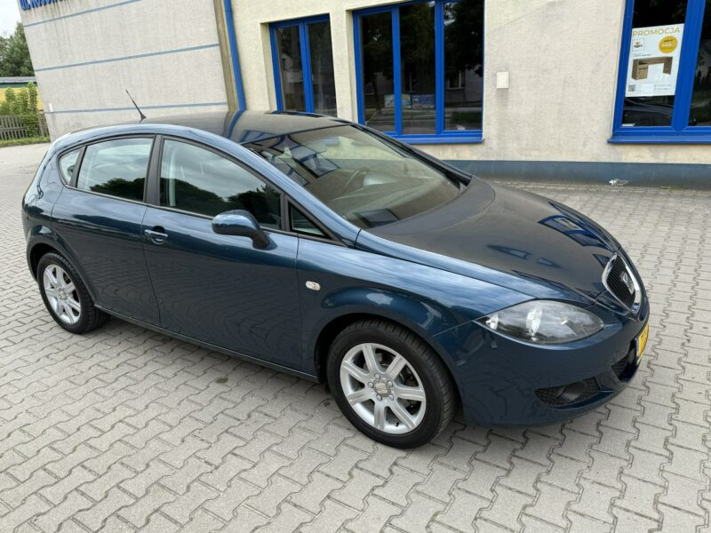 Seat Leon Seat Leon 1.6MPi 102KM Climatronic 2007r Serwisowany Alufelgi Opłacony II (2005-2012)