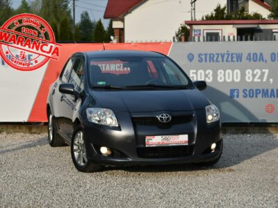 Toyota Auris 1.6VVT-i 132KM GAZ 2009r. Climatronic alufelgi Isofix HAK 5drzwi I (2006-2012)