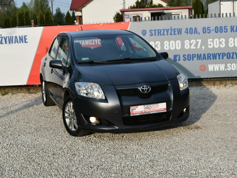 Toyota Auris 1.6VVT-i 132KM GAZ 2009r. Climatronic alufelgi Isofix HAK 5drzwi I (2006-2012)