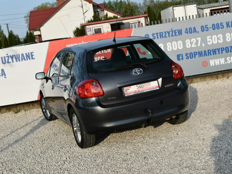 Toyota Auris 1.6VVT-i 132KM GAZ 2009r. Climatronic alufelgi Isofix HAK 5drzwi I (2006-2012)