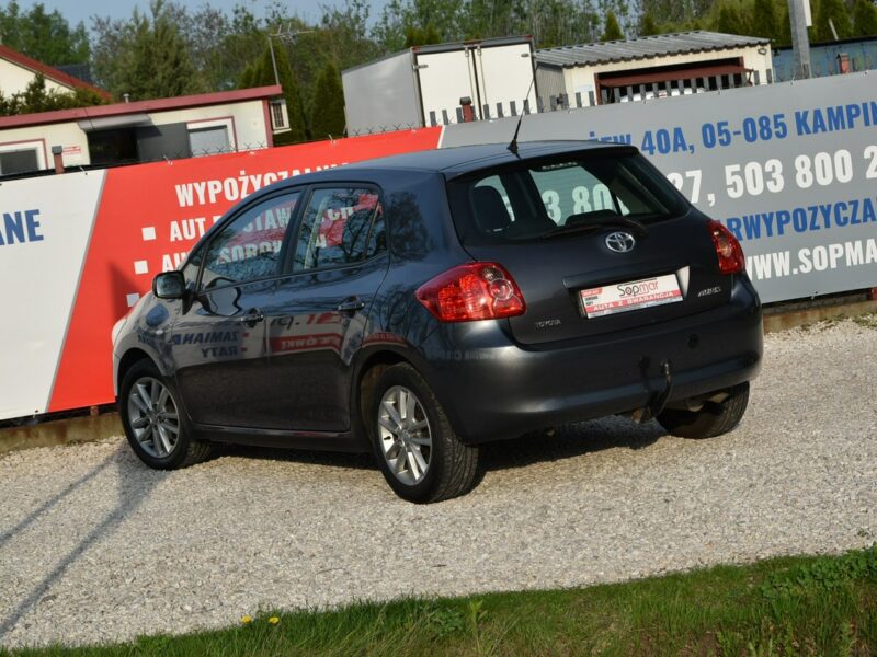 Toyota Auris 1.6VVT-i 132KM GAZ 2009r. Climatronic alufelgi Isofix HAK 5drzwi I (2006-2012)