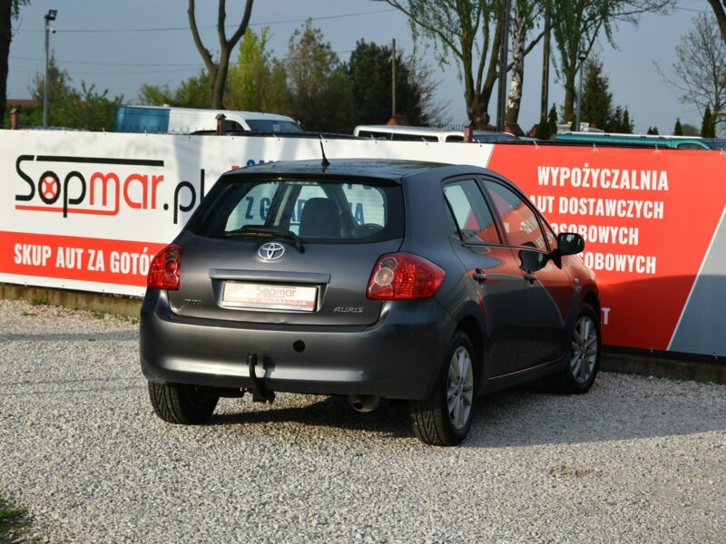 Toyota Auris 1.6VVT-i 132KM GAZ 2009r. Climatronic alufelgi Isofix HAK 5drzwi I (2006-2012)