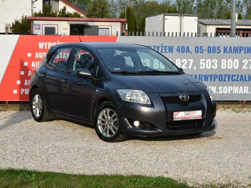 Toyota Auris 1.6VVT-i 132KM GAZ 2009r. Climatronic alufelgi Isofix HAK 5drzwi I (2006-2012)