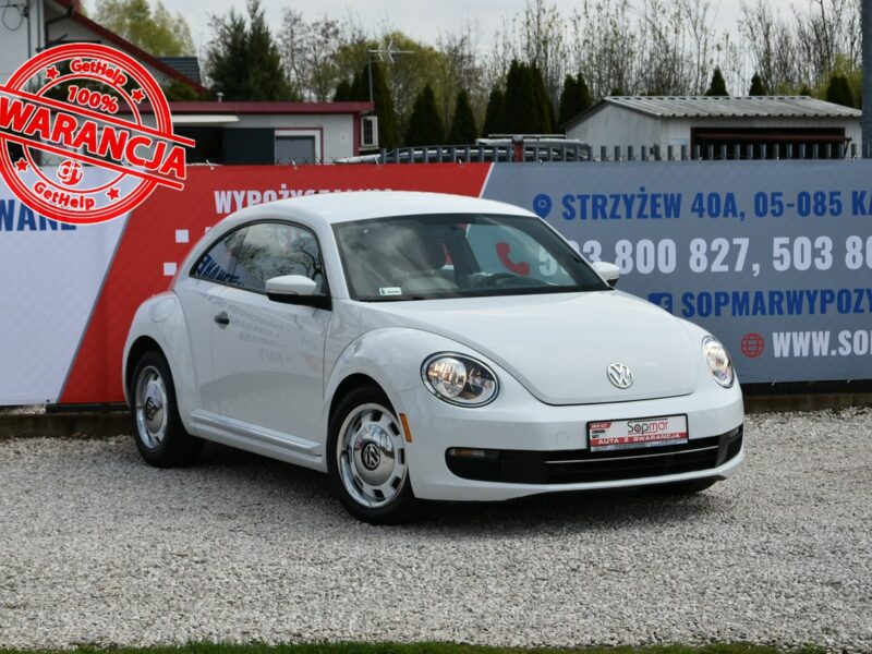 Volkswagen New Beetle 1.8TSi 180KM DSG 2015r. Skóra NAVi doinwestowany Super STAN III (2011-)