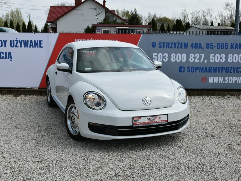 Volkswagen New Beetle 1.8TSi 180KM DSG 2015r. Skóra NAVi doinwestowany Super STAN III (2011-)