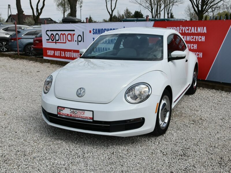 Volkswagen New Beetle 1.8TSi 180KM DSG 2015r. Skóra NAVi doinwestowany Super STAN III (2011-)