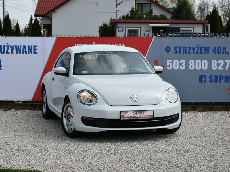 Volkswagen New Beetle 1.8TSi 180KM DSG 2015r. Skóra NAVi doinwestowany Super STAN III (2011-)