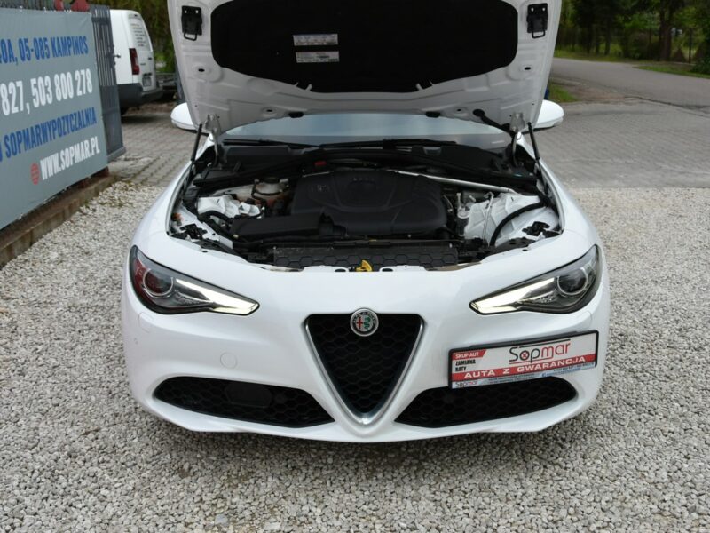 Alfa Romeo Giulia 2.2d Manual 2018r. jak NOWA 31tkm DNA NAVi Skóra LED Polecam