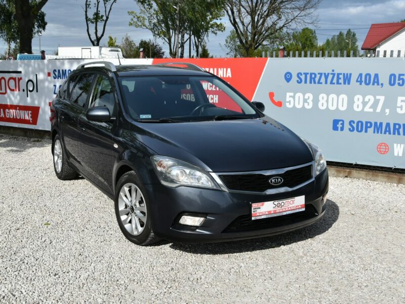 Kia Cee'd 1.6CRDi 116KM 2011r. lift Klima TEMPOMAT isofix Alufelgi Polecam I (2006-2012)