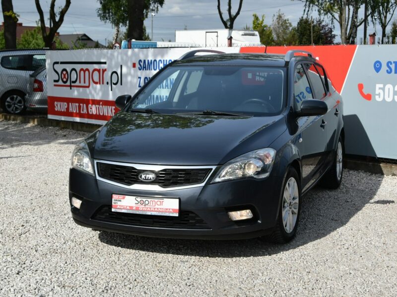 Kia Cee'd 1.6CRDi 116KM 2011r. lift Klima TEMPOMAT isofix Alufelgi Polecam I (2006-2012)