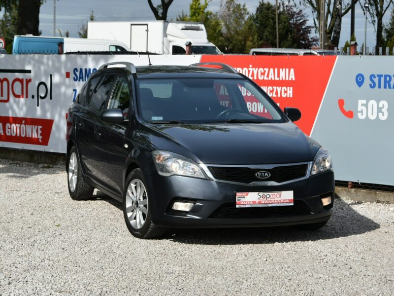 Kia Cee'd 1.6CRDi 116KM 2011r. lift Klima TEMPOMAT isofix Alufelgi Polecam I (2006-2012)