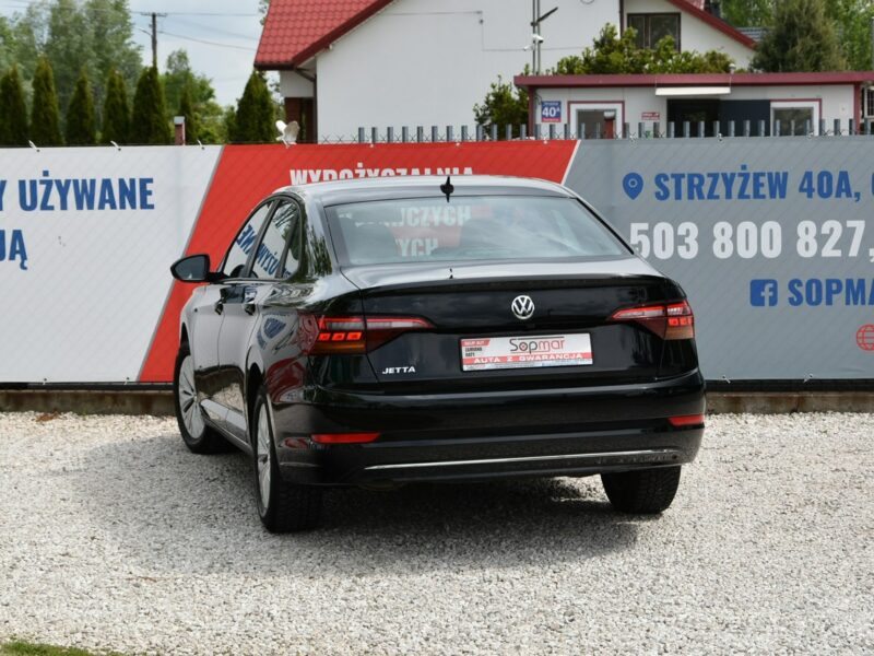 Volkswagen Jetta 1.4TSi 150KM AUTOMAT 2019r. FullLED Kamera TEMPOMAT Isofix 37tkm A6 (2010-)