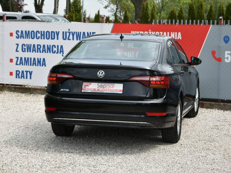 Volkswagen Jetta 1.4TSi 150KM AUTOMAT 2019r. FullLED Kamera TEMPOMAT Isofix 37tkm A6 (2010-)