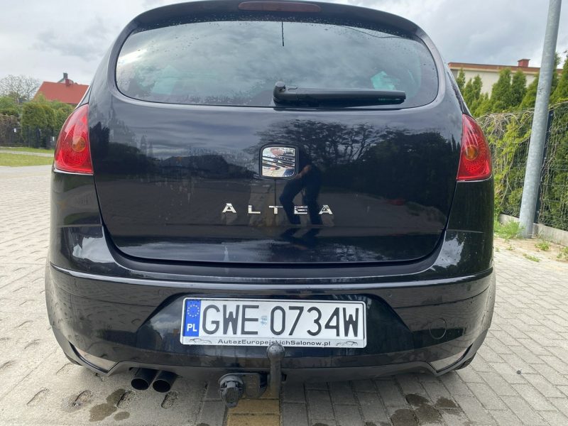 Seat Altea Mocna benzyna,CLIMAtronic,parktronik, hak ,alufelgi,wymieniony rozrząd I (2004-)