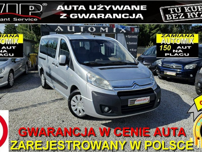 Citroen Jumpy Combi -SPRZEDANY- 2,0 HDI 120 KM*Atlante ,9-os*GWARANCJA* Możliwa Zamiana II (2007-)