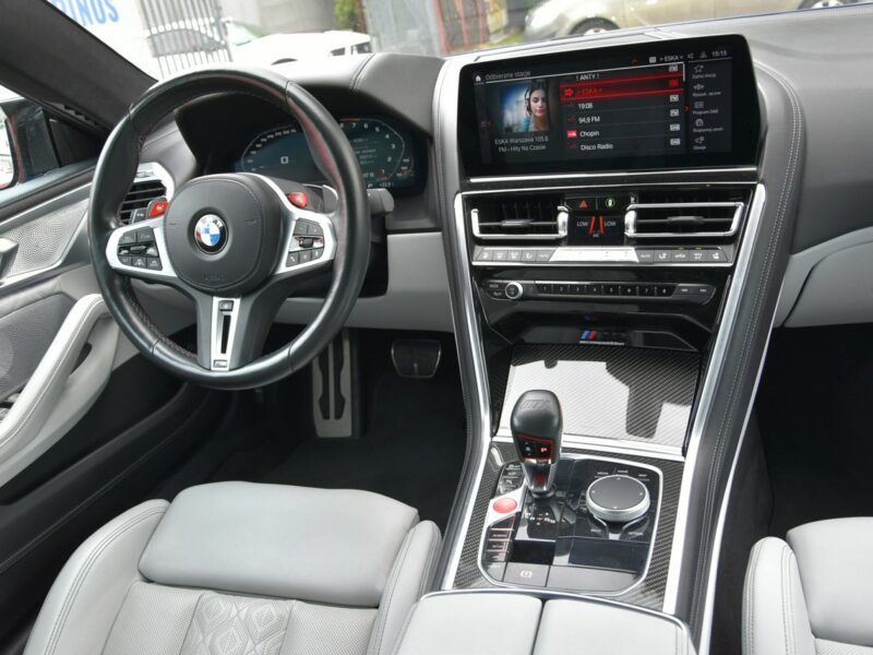 BMW M8 Competition 625KM 2022r. SALON fv23 Laser Carbon Kamera360 Bowers &Wil