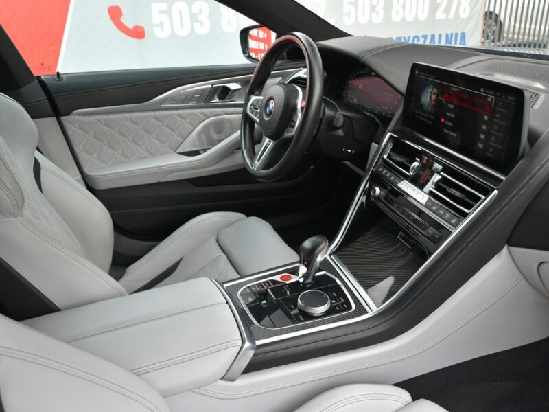 BMW M8 Competition 625KM 2022r. SALON fv23 Laser Carbon Kamera360 Bowers &Wil