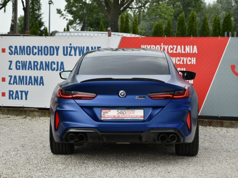BMW M8 Competition 625KM 2022r. SALON fv23 Laser Carbon Kamera360 Bowers &Wil